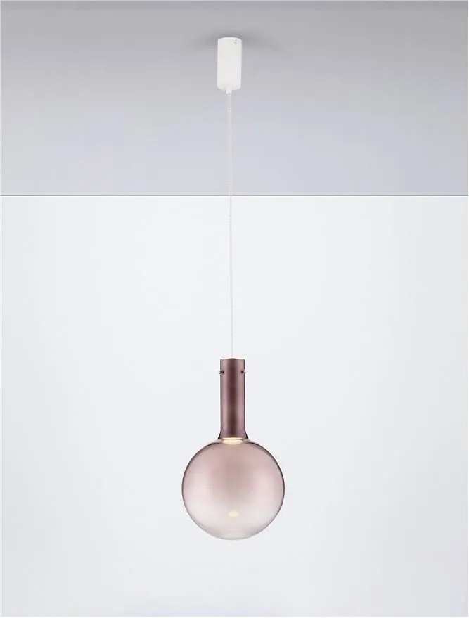 Pendul, Lustra design modern Entero maro