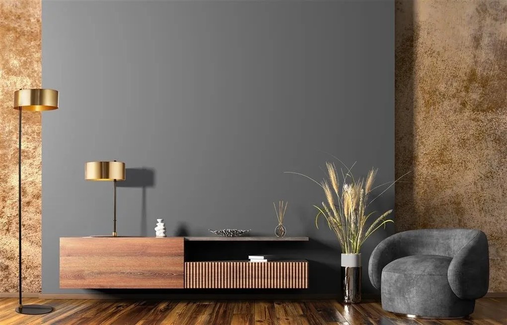 Lampadar, Lampa de podea design industrial Knox
