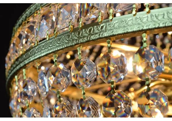 Wranovsky JWZ014060100-8 - Lustră de cristal pe lanț STOCKHOLM 8xE14/40W/230V