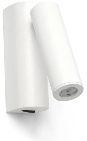 Aplica moderna cu reader LED design minimalist ROB alba