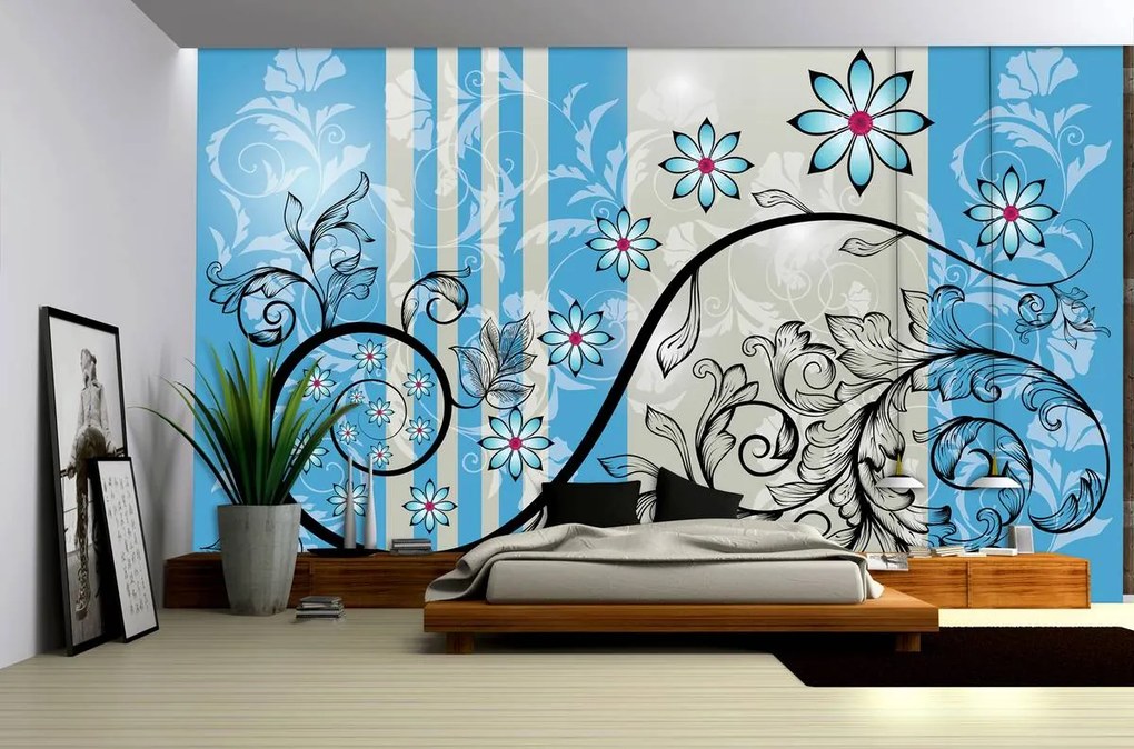 Fototapet - Flori (152,5x104 cm)