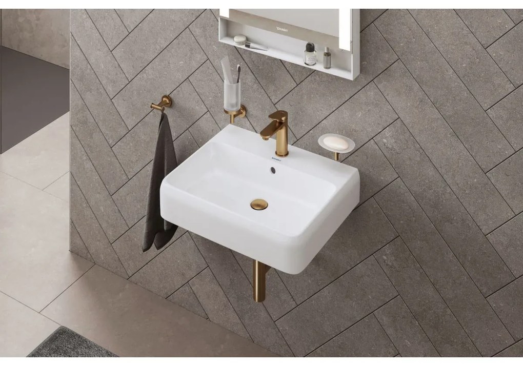 Duravit Wave baterie lavoar stativ alama bronz antic WA1020002004