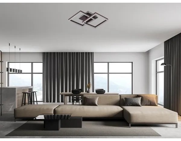 Plafonieră LED dimabilă LED/80W/230V 3000-6500K + telecomandă