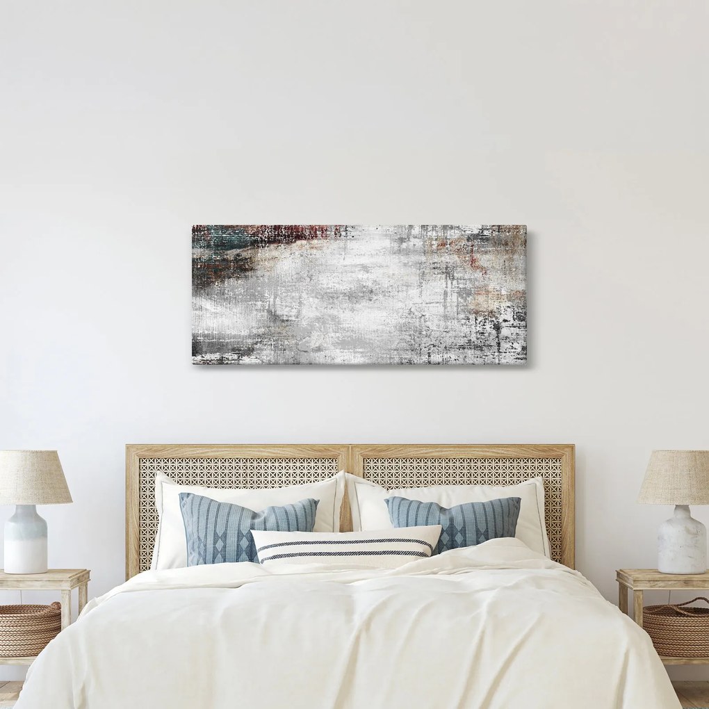 Tablou - Abstract pânză texturată (120x50 cm)