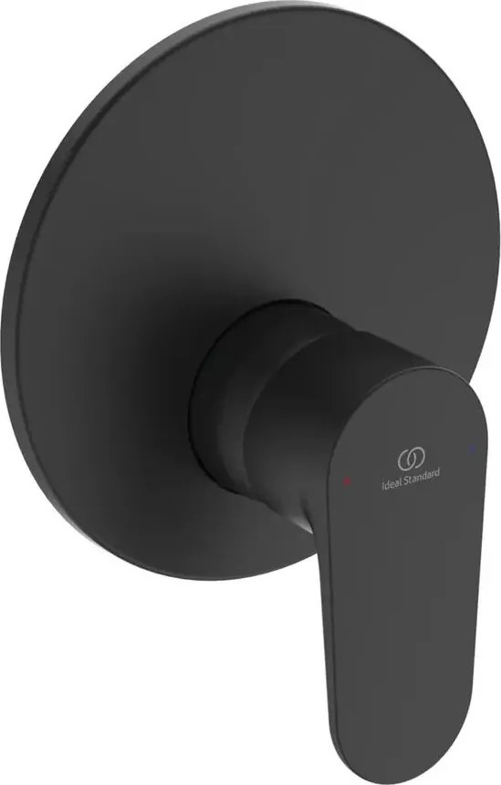 Baterie dus incastrata Ideal Standard Cerafine O negru mat fara corp ingropat