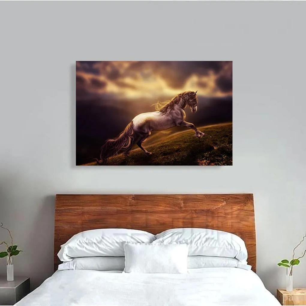 Tablou Canvas - Running horse 40 x 65 cm