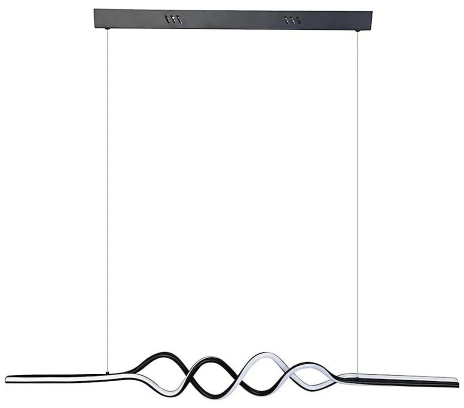 Lustră LED pe cablu ANCONA LED/36W/230V auriu