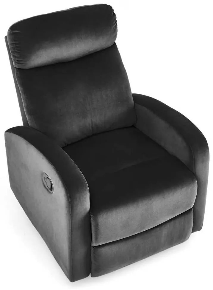 Scaun reclinabil Wonder, negru