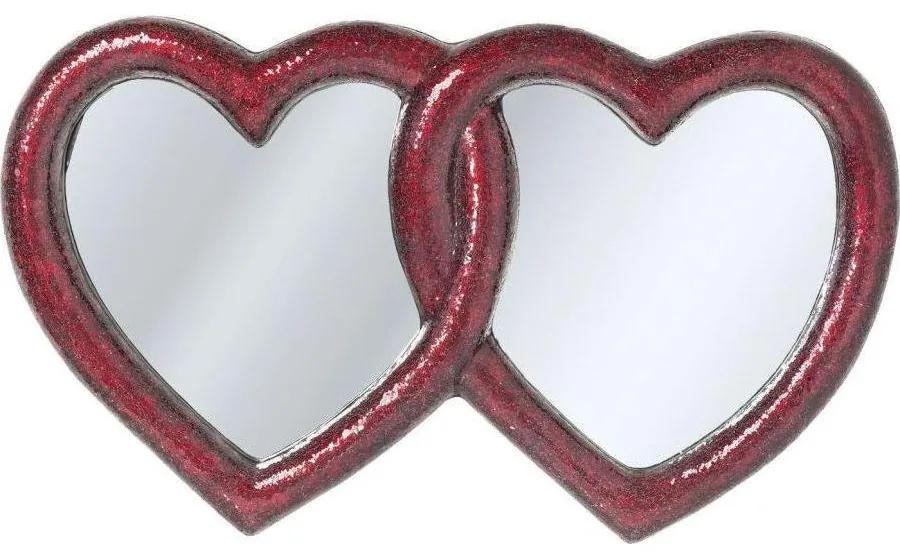 Oglinda Mosaik Double Heart 100x165cm