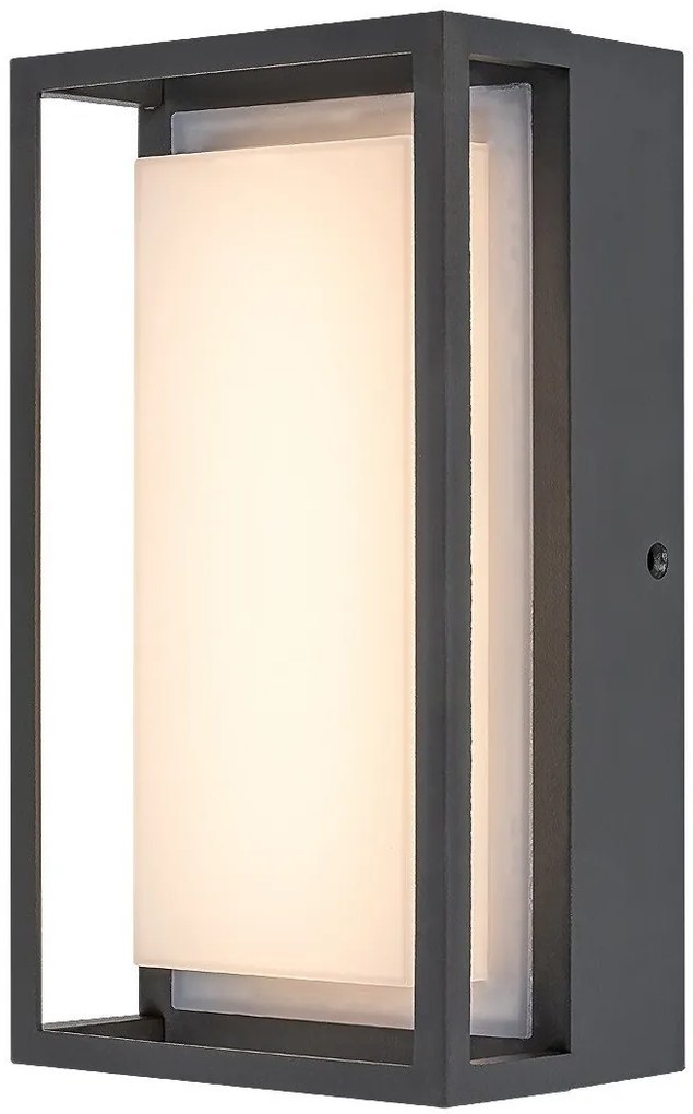 Aplica LED de perete pentru iluminat exterior IP65 Mendoza antracit, alb