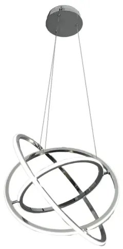 Lustră LED dimabilă pe cablu LED/105W/230V 3000-6500K + telecomandă