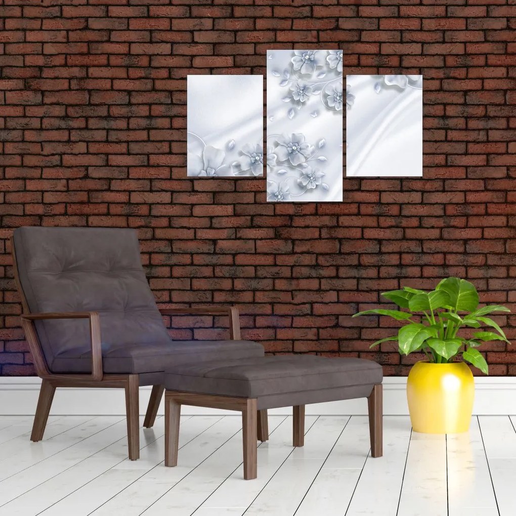 Tablou - Design flori (90x60 cm)