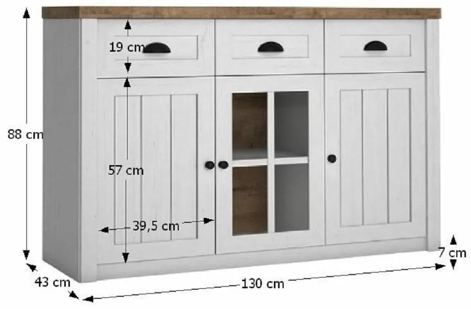 Comodă Provense K3S. 794534