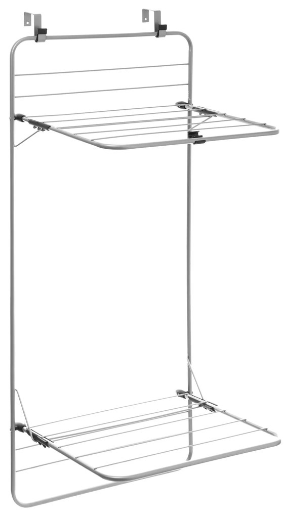 Uscator de rufe pentru usa, cabina de dus, inaltime 121 cm