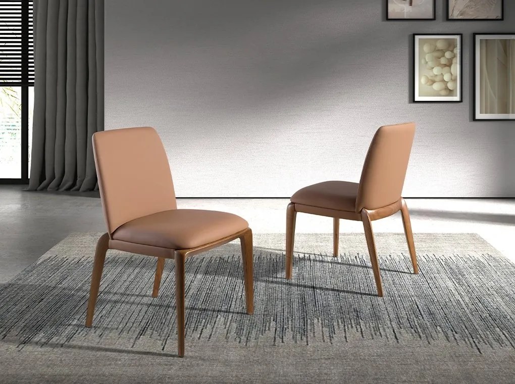 Scaun deosebit design LUX Walnut