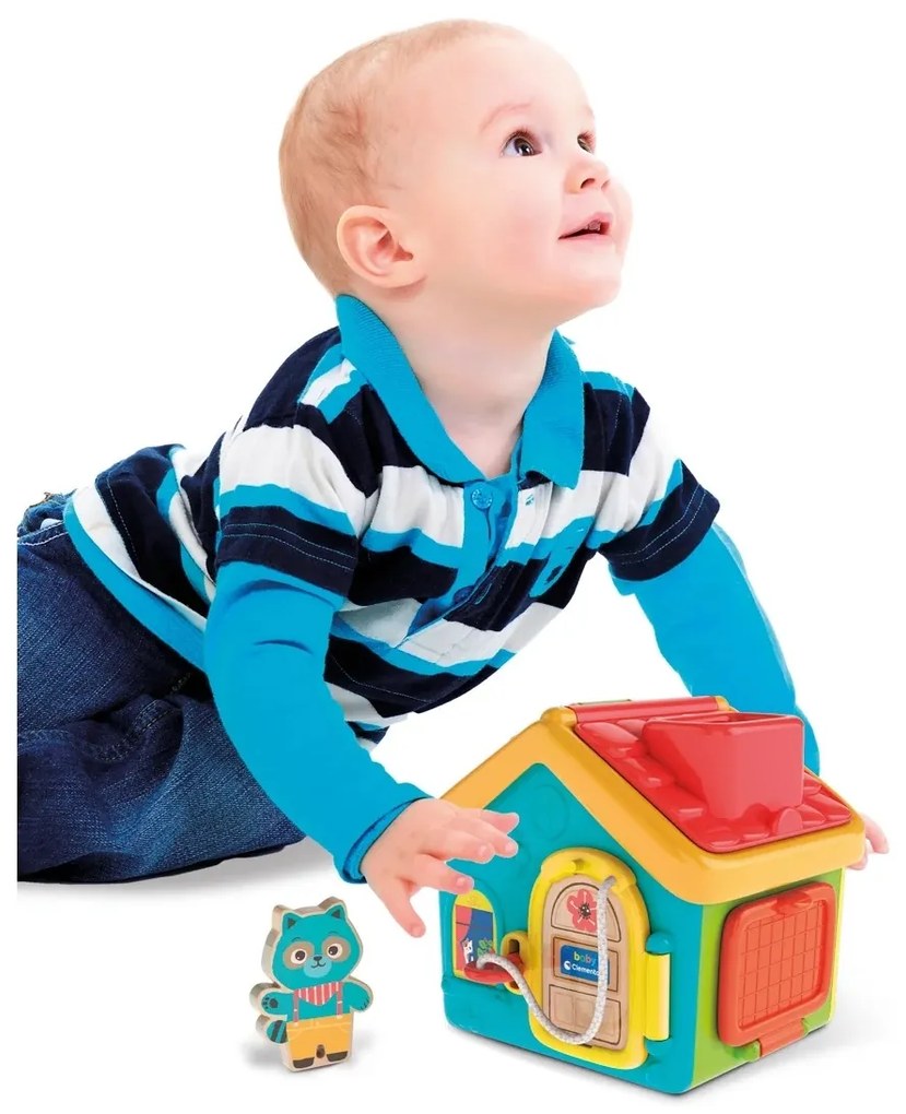 Clementoni Montessori Casă didactică, 21 x 24 x 17cm