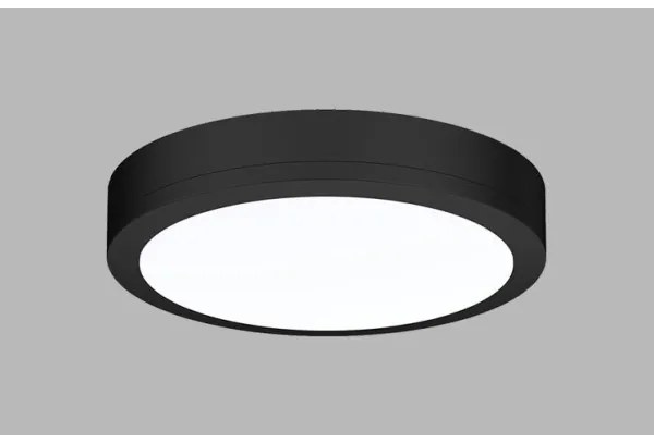 Plafonieră LED de exterior cu senzor KERY LED/18W/230V IP65 neagră LED2