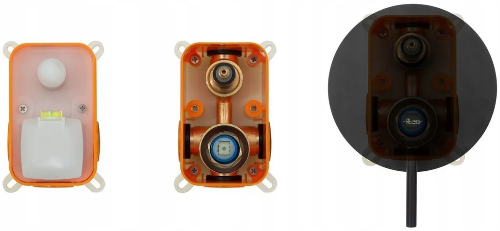 Baterie pentru cada Incastrata Rea Lungo Auriu Gold + BOX