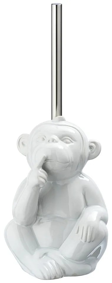 Perie WC ceramică Wenko Monkey Quiet