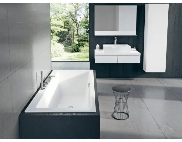 Ravak C881300000 - Cadă FORMY 180 x 80 cm, acrilică, albă