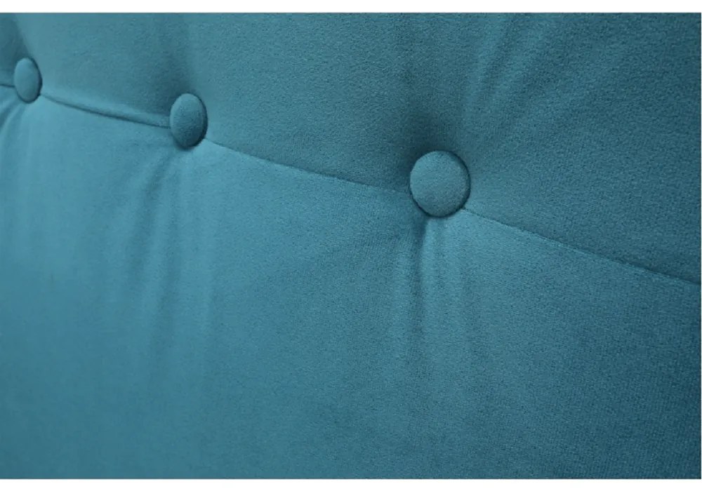Fotoliu, material textil petrol/fag, RUFINO NEW