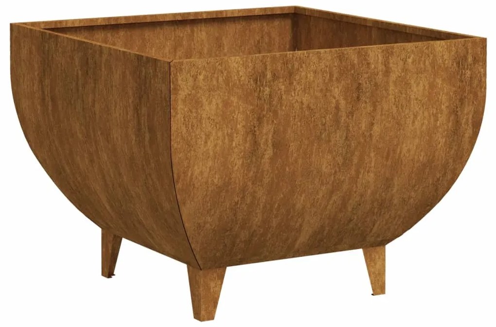 824542 vidaXL Vatră de foc, 50x50x37 cm, oțel corten