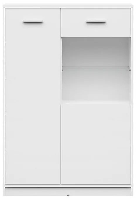 Vitrină Nepo Plus 24 (alb) . 1098371