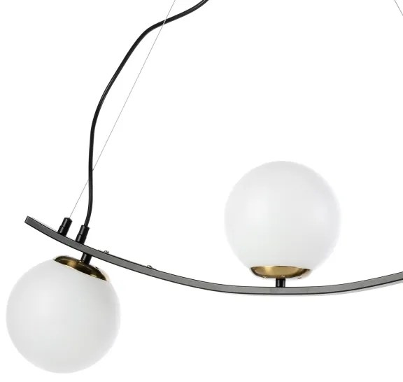 Lustră pe cablu ONLI TRIO 3xE14/6W/230V negru