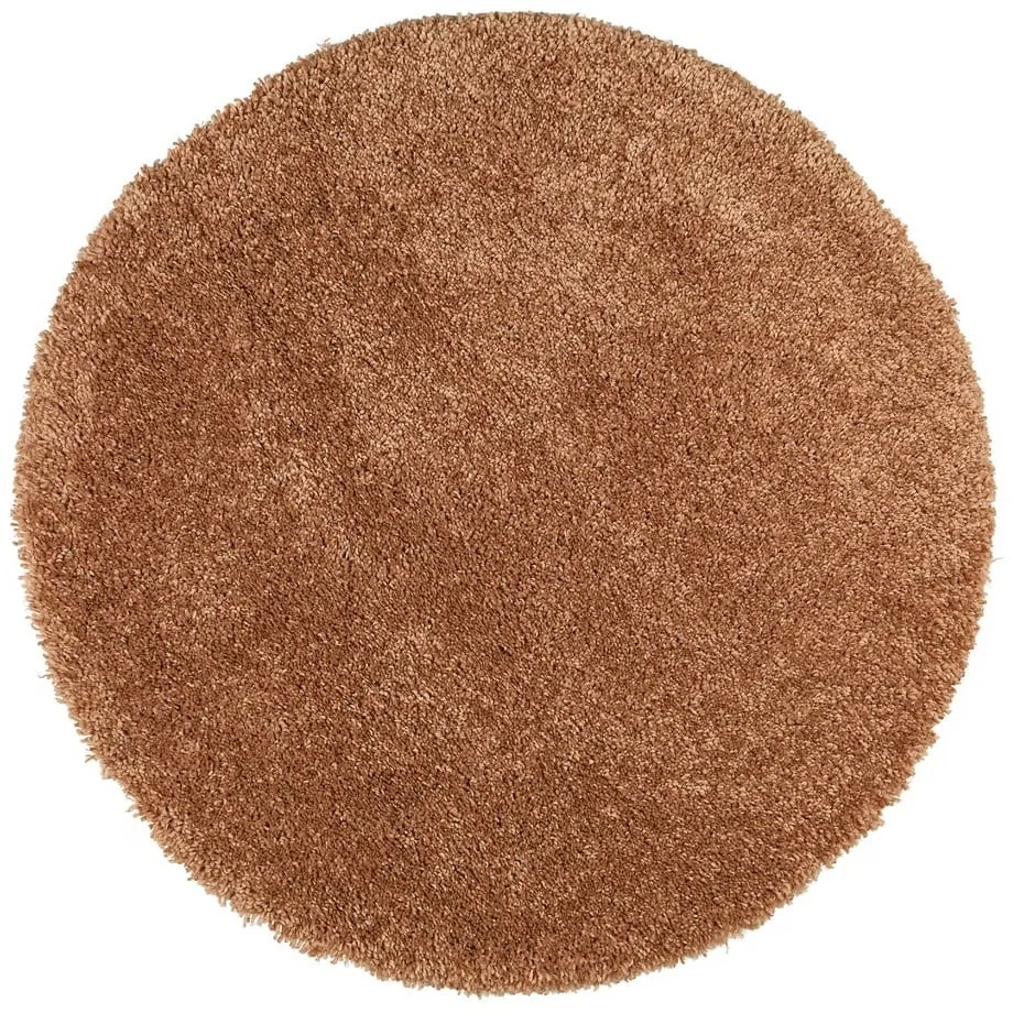 Covor rotund Universal Aqua Liso, ø 100 cm, maro