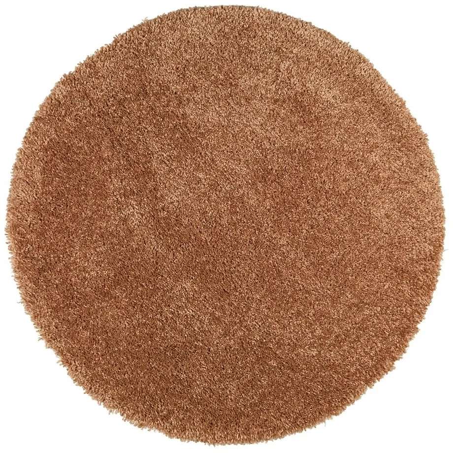 Covor rotund Universal Aqua Liso, ø 100 cm, maro