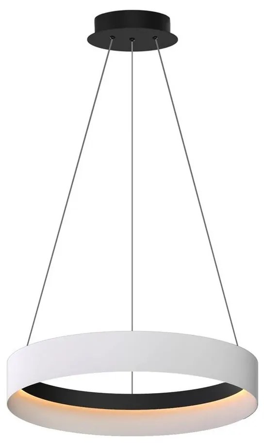 Lustră LED pe cablu ORBITA LED/52W/230V alb/negru