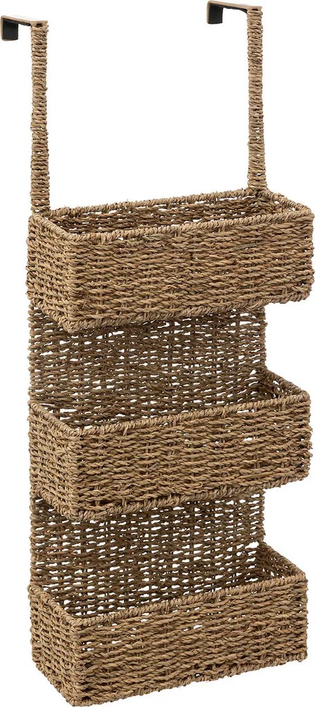 Coș pentru usa, din iarbă de mare, 28 x 69 cm