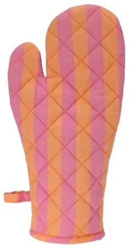 Mănușă de bucătărie portocalie, 16 x 32 cm