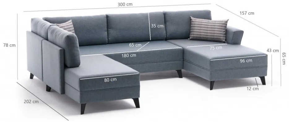 Coltar Extensibil Efsun, Antracit