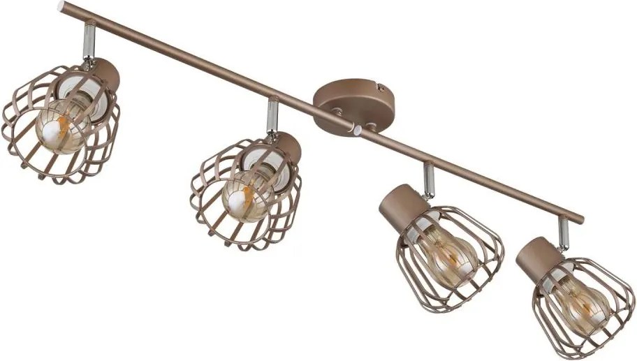 Globo 54663-4 - Spot OLIN 4xE27/40W/230V