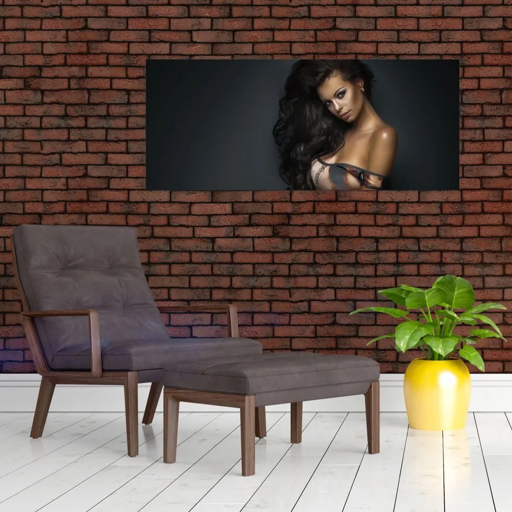 Tablou - Portretul unei femei seducătoare (120x50 cm)