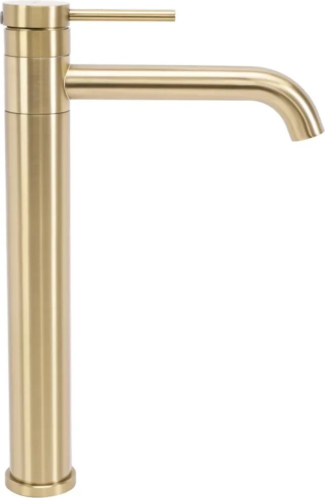 Baterie inalta de lavoar Rea LUNGIS auriu periat