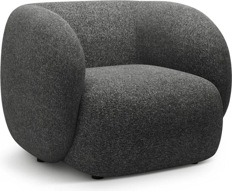 Fotoliu gri închis Kate – Micadoni