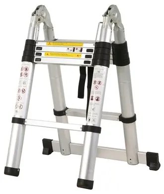 Scară telescopică, 2 x 1,6 m, M