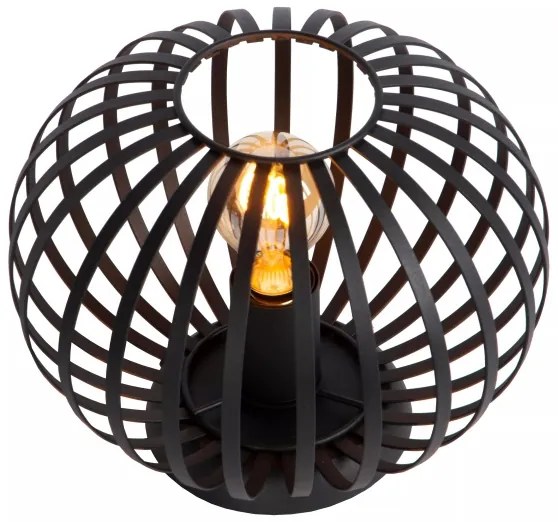 Lampă de masă Lucide 78574/25/30 MANUELA 1xE27/40W/230V negru