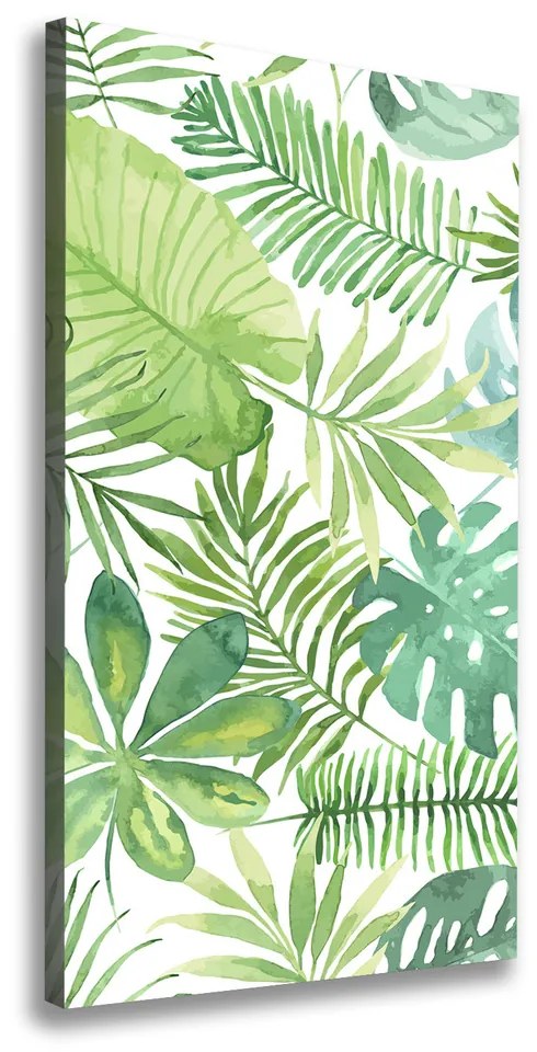 Print pe pânză Frunze tropicale