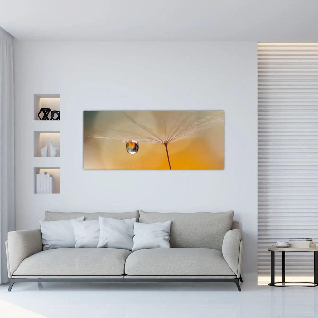 Tablou - Flori macro (120x50 cm)