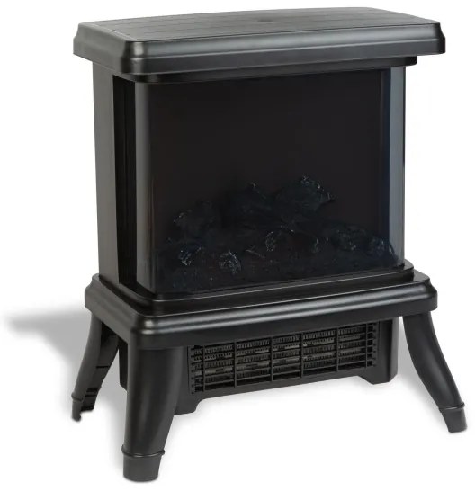 Șemineu electric LED cu încălzire, 1500 W, 230 V