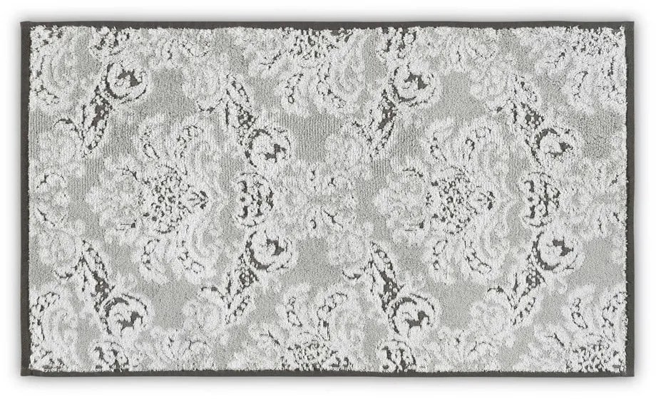 Prosop gri deschis din bumbac 33x33 cm Damask – Foutastic