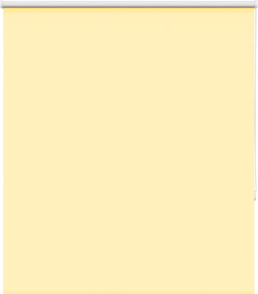 vidaXL Jaluzea cu role opace galben 120x150 cm Lățime material 116,6 cm