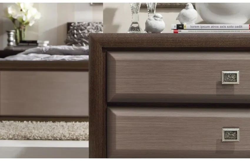 Comoda Koln 4 Sertare Wenge Shtroks | BIANO