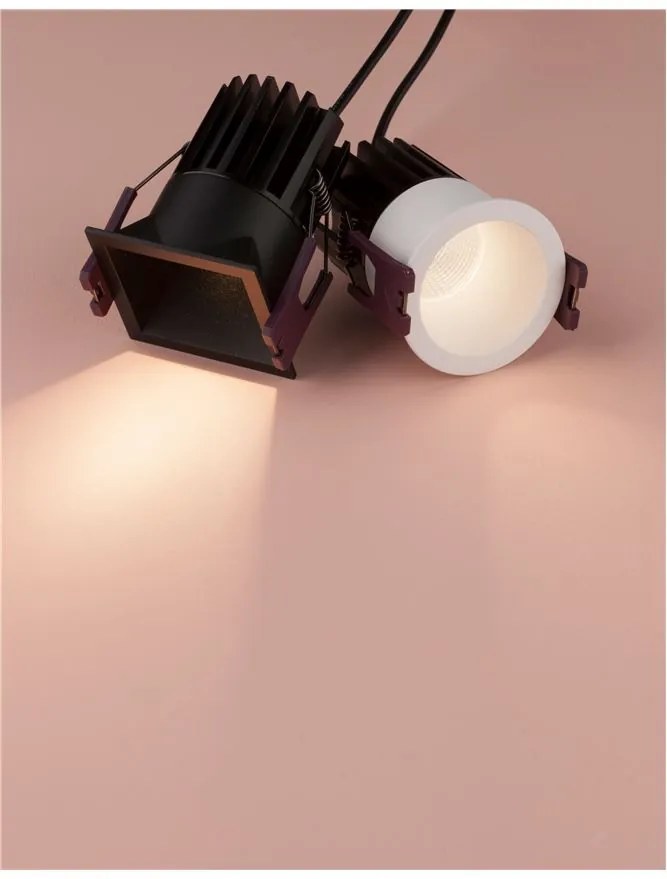 Spot LED incastrabil pentru tavan fals BREE negru NVL-9232114