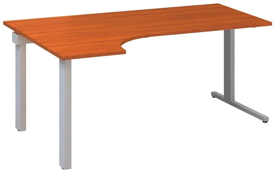 Birou ergonomic ProOffice C 180 x 120 cm, stânga, cireș