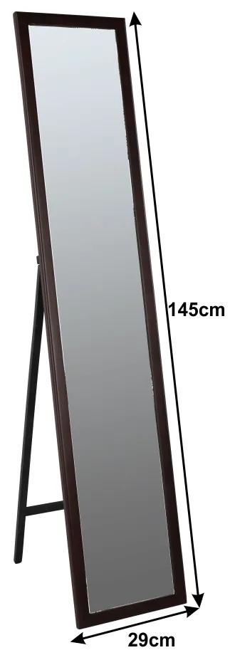 Oglinda, rama din lemn in culoarea maro, MALKIA TYP 4