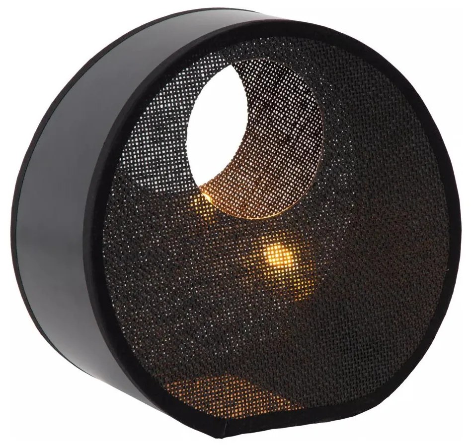 Lampă de masă Lucide 10517/01/30 LOXIA 1xE14/40W/230V negru